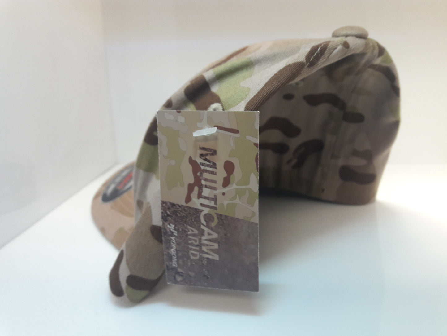 Black Thread 3D Embroidered MULTICAM Arid - Jalpa Zac - Cotton Blend Flexfit Cap