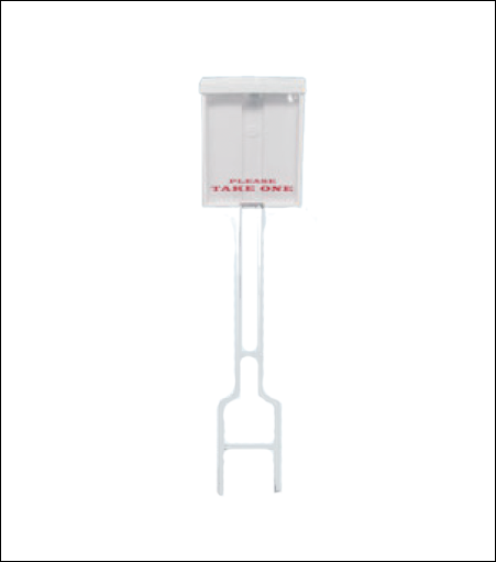 Deluxe Brochure Holder with Stake