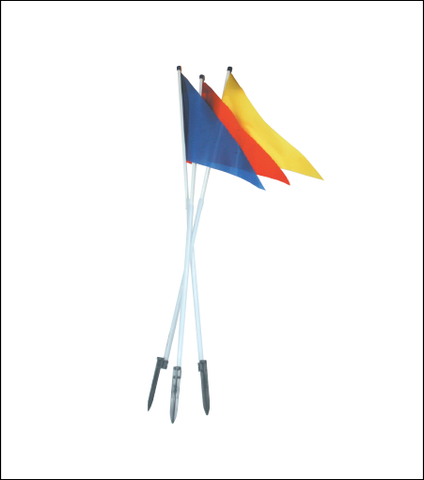 Real Estate Flag Pole with Nylon Flag